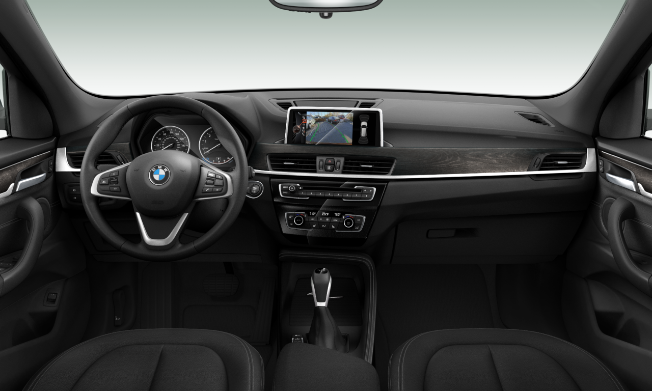 Interior of BMW X1 xDrive25i (F48), VIN WBXHT3Z3XH4A54411
