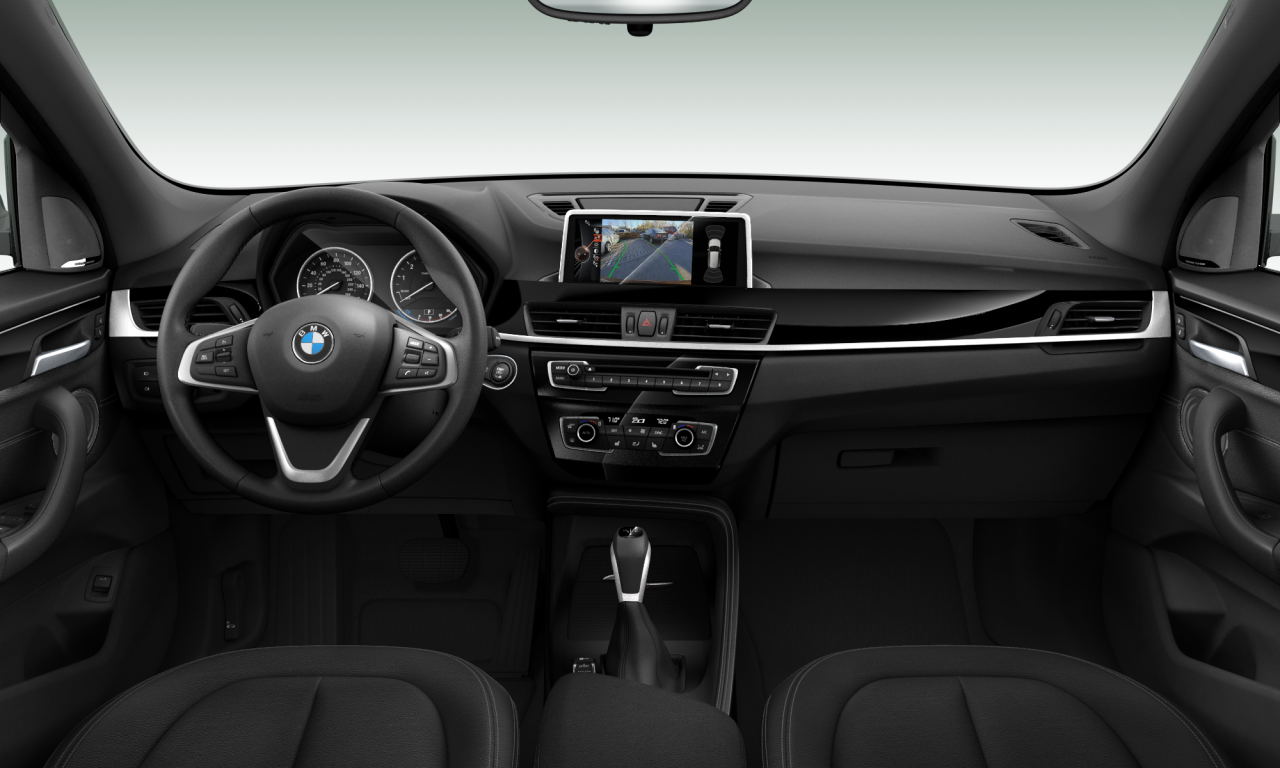 Interior of BMW X1 sDrive28i (F48), VIN WBXHU7C30HP925227