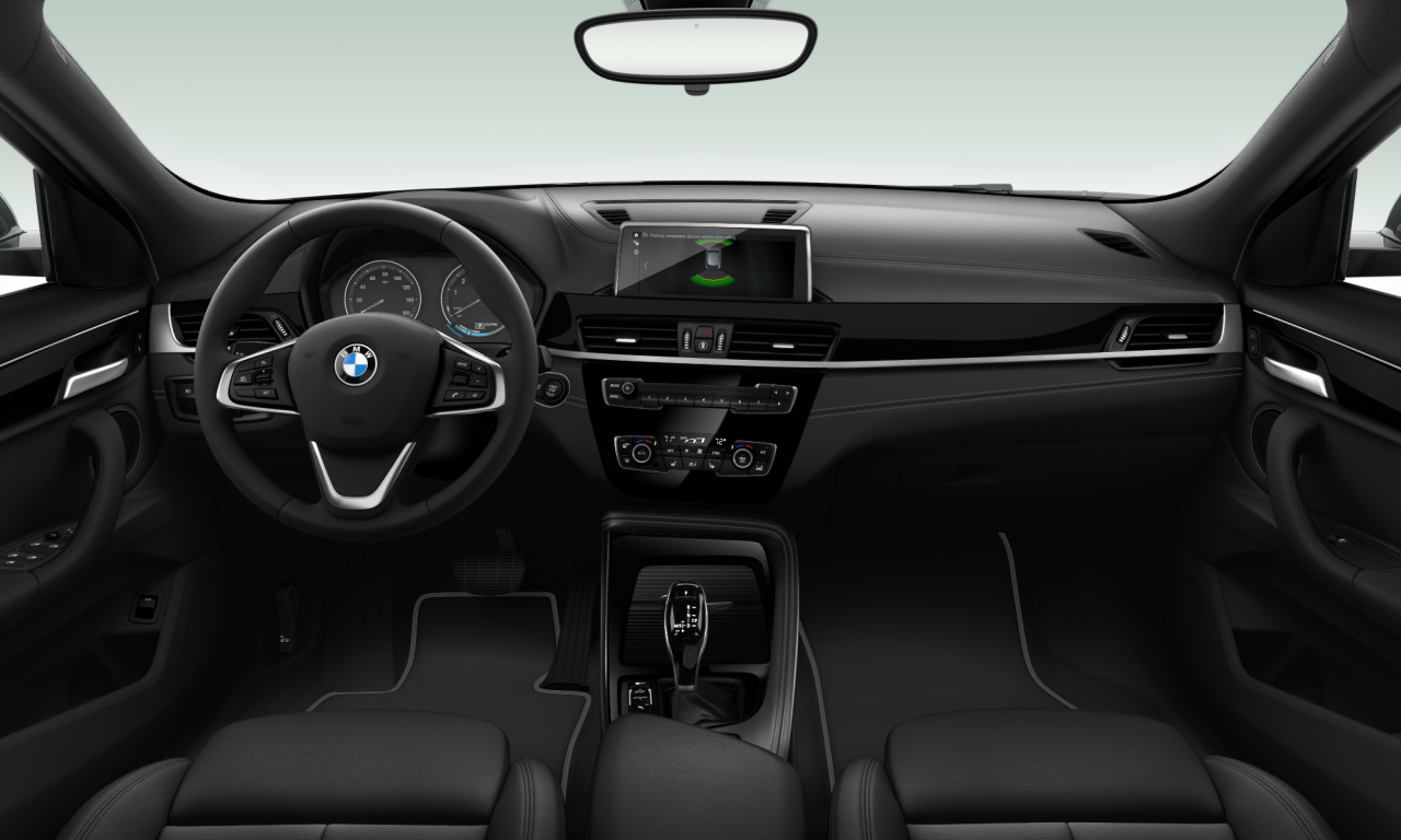 Interior of 2020 BMW X2 sDrive28i (F39), VIN WBXYH9C04M5S55533