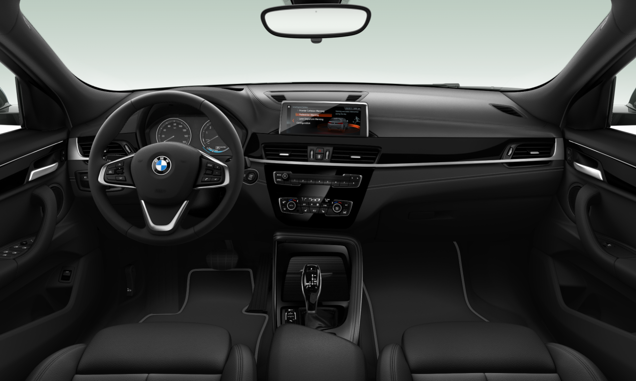 Interior of BMW X2 sDrive28i (F39), VIN WBXYH9C04M5S73157