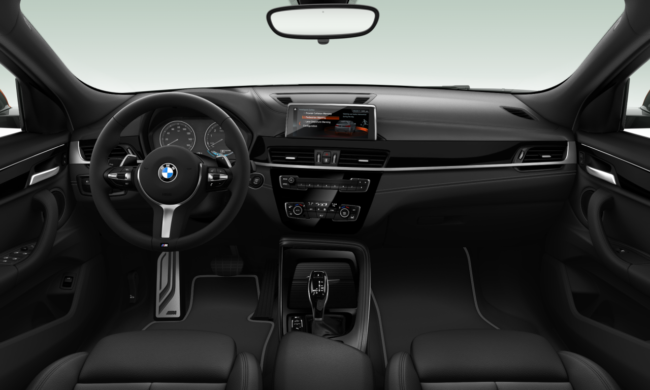 Interior of BMW X2 sDrive28i (F39), VIN WBXYH9C05M5S06888