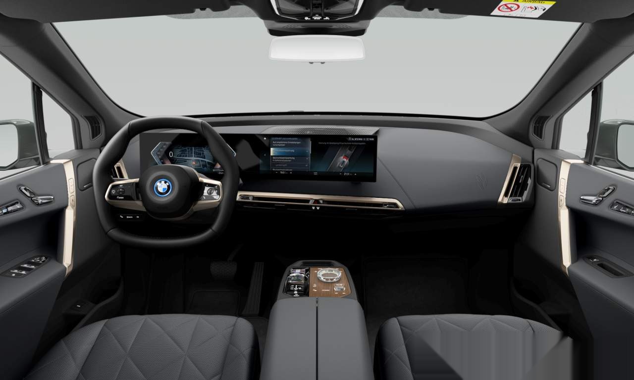 Interior of BMW iX xDrive40 (Sports Activity Vehicle (5 Doors)), VIN WBY11CF000CN15247