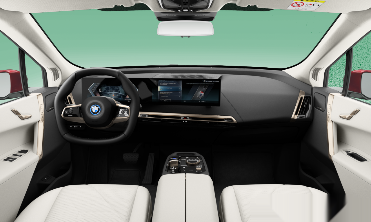 Interior of BMW iX xDrive40 (I20), VIN WBY11CF01NCK45615