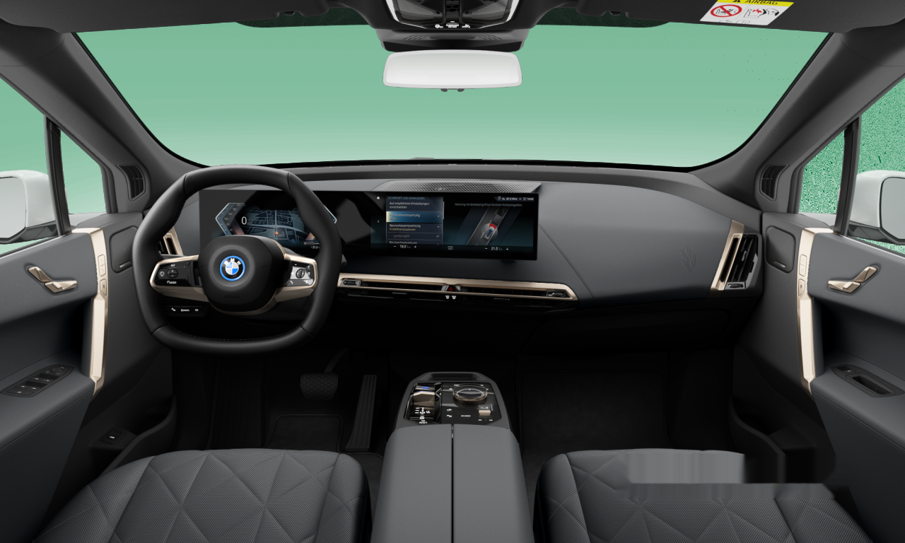 Interior of BMW iX xDrive40 (I20), VIN WBY11CF020CJ59559
