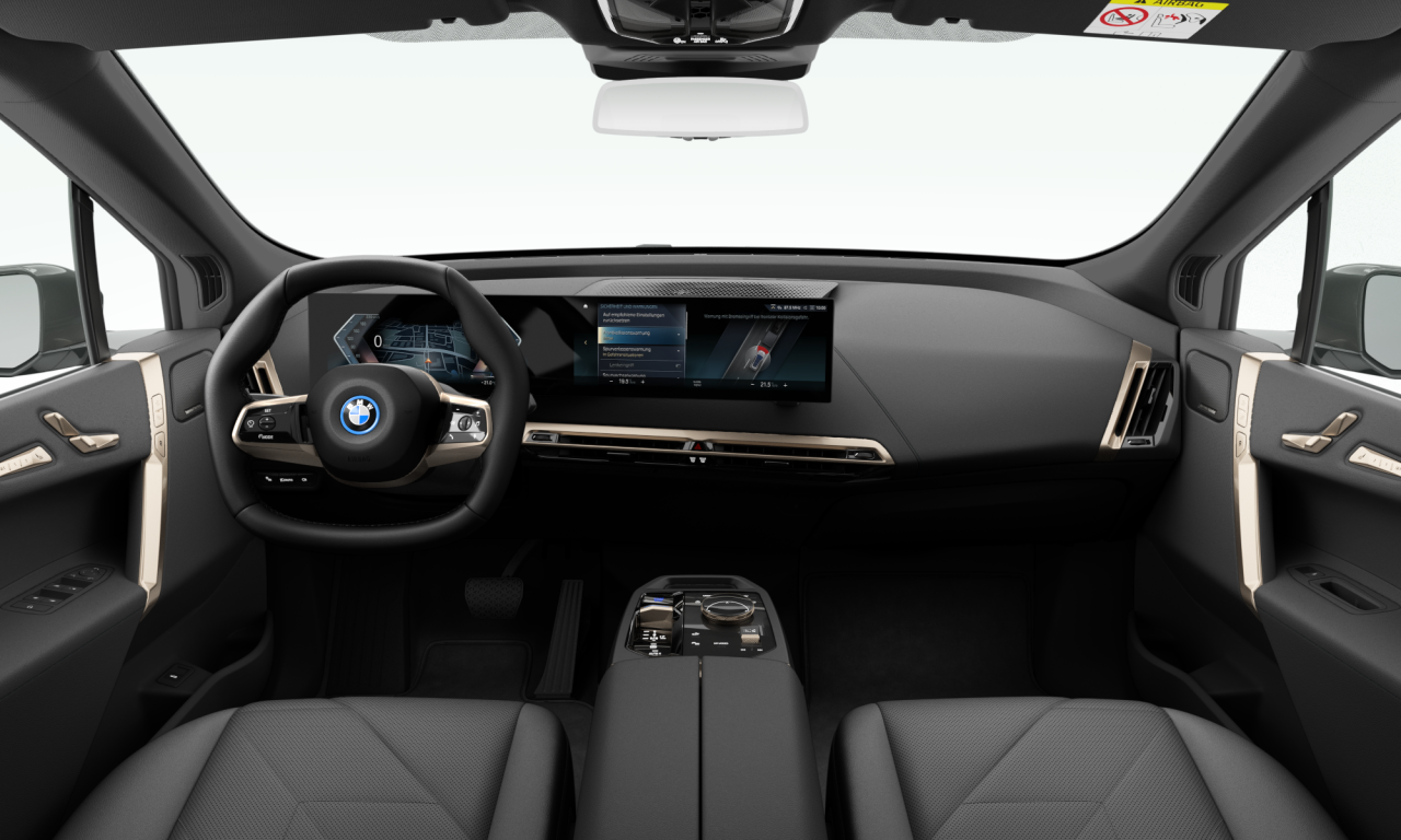 Interior of BMW iX xDrive40 (I20), VIN WBY11CF050CH51198