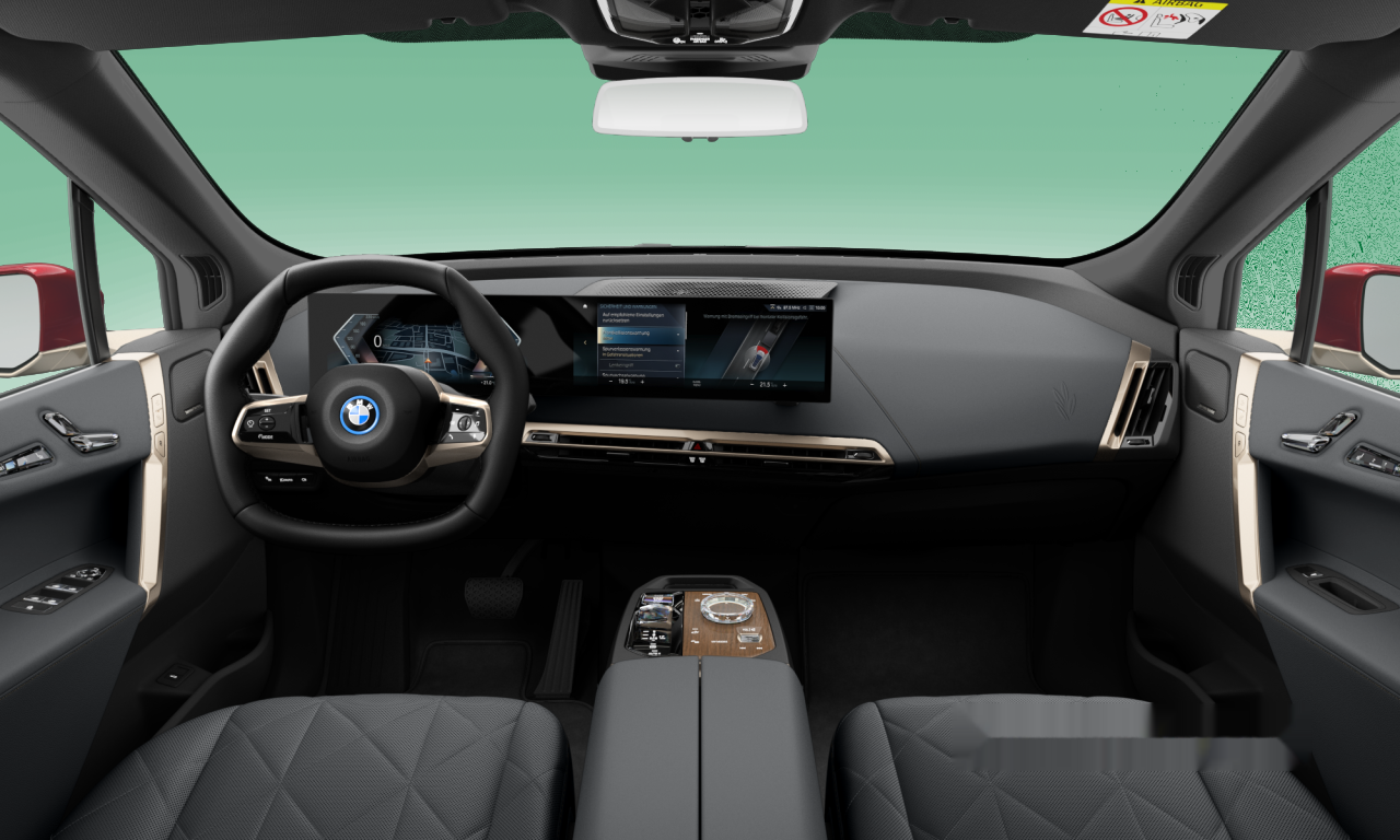 Interior of BMW iX xDrive40 (I20), VIN WBY11CF07NCK00520