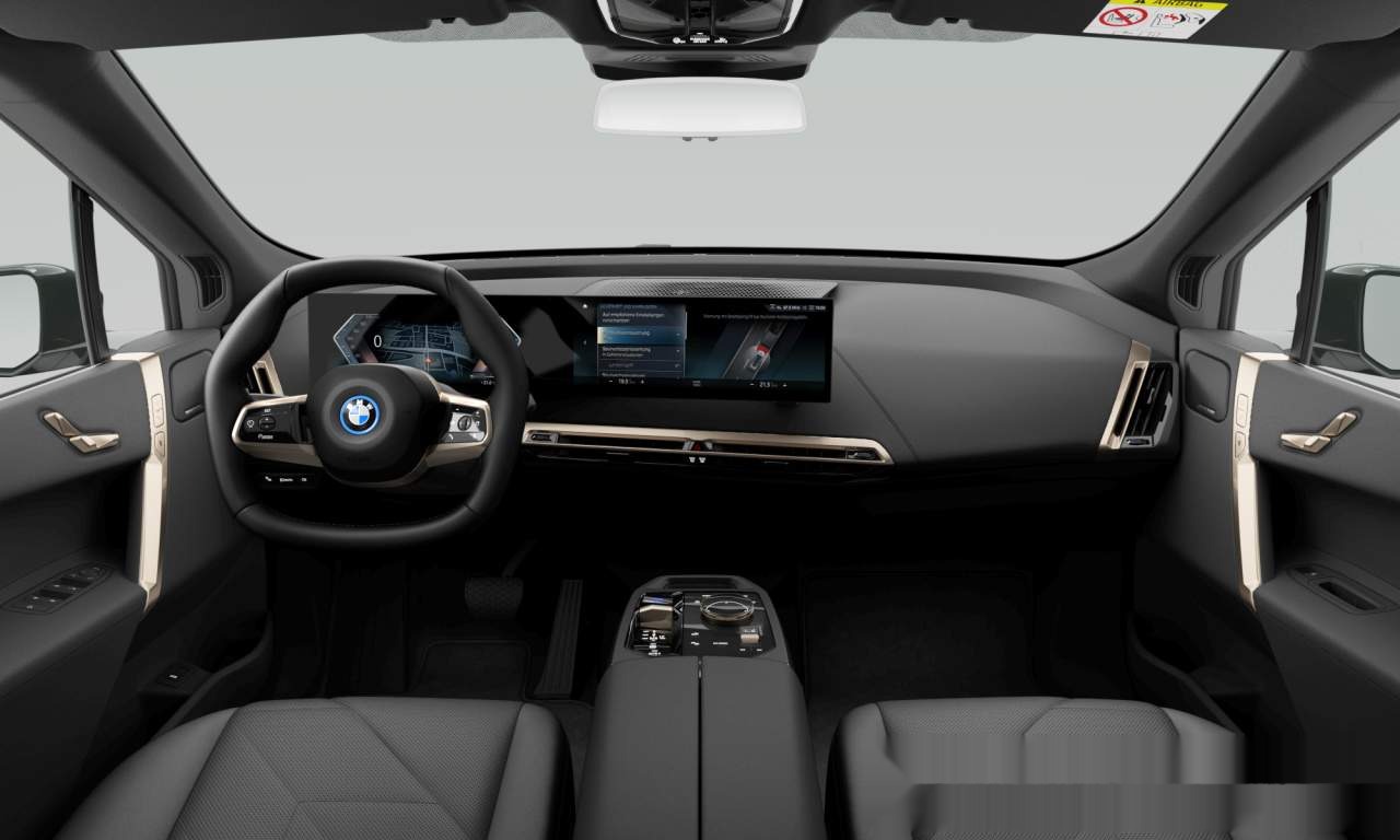 Interior of 2022 BMW iX xDrive40 (Sports Activity Vehicle (5 Doors)), VIN WBY11CF090CL99224