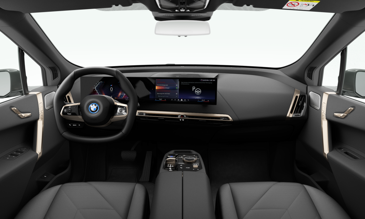 Interior of 2023 BMW iX xDrive40 (I20), VIN WBY12CF050CR08643