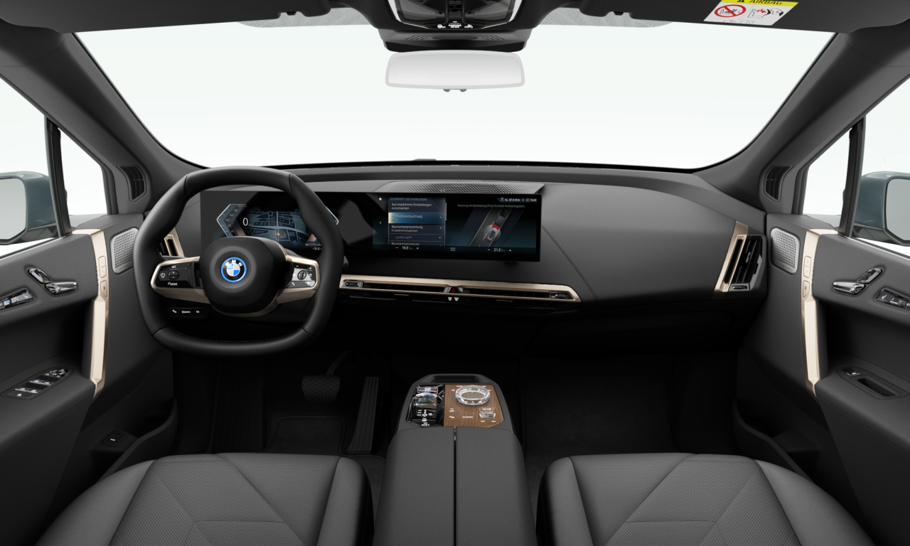 Interior of BMW iX xDrive40 (I20), VIN WBY12CF060CK26239