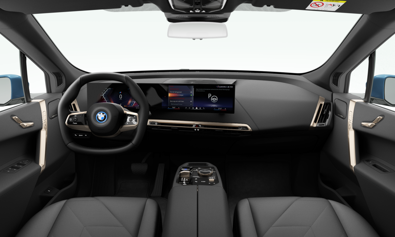 Interior of 2023 BMW iX xDrive40 (I20), VIN WBY12CF060CP34503