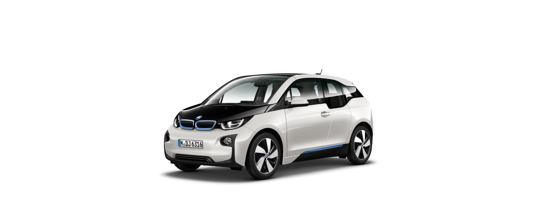Exterior of BMW i3 (I01), VIN WBY1Z21020V304761