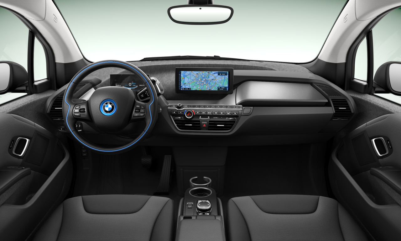 Interior of BMW i3 (I01), VIN WBY1Z21020V304761