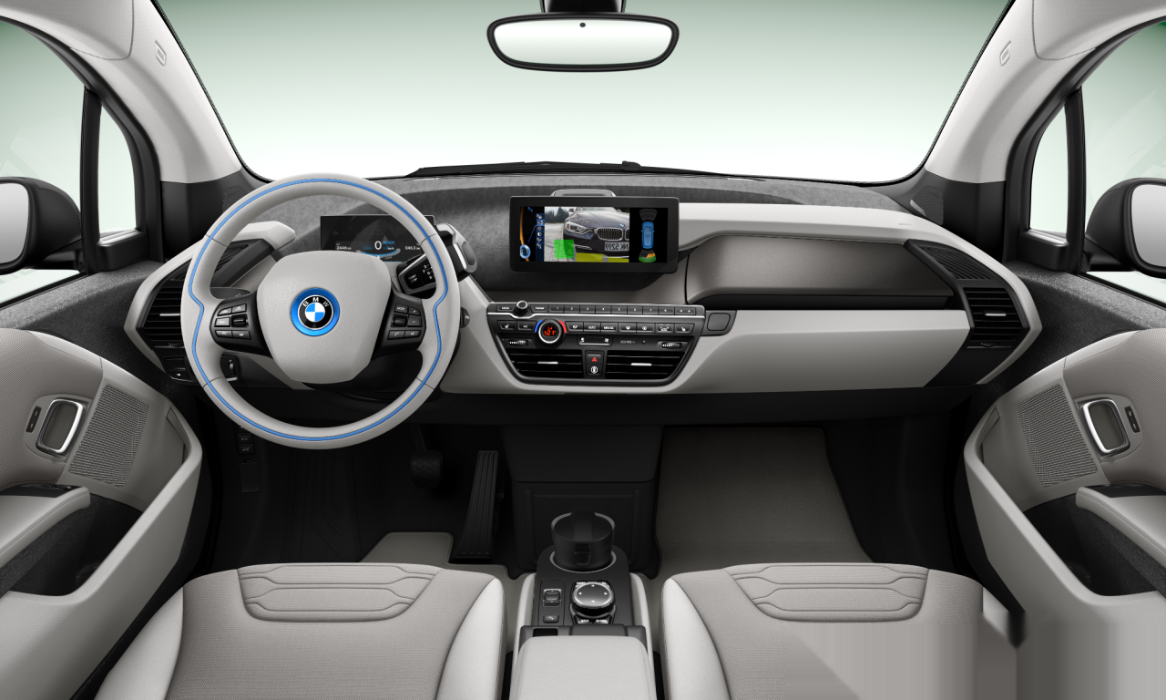 Interior of BMW i3 (I01), VIN WBY1Z21050VZ58461