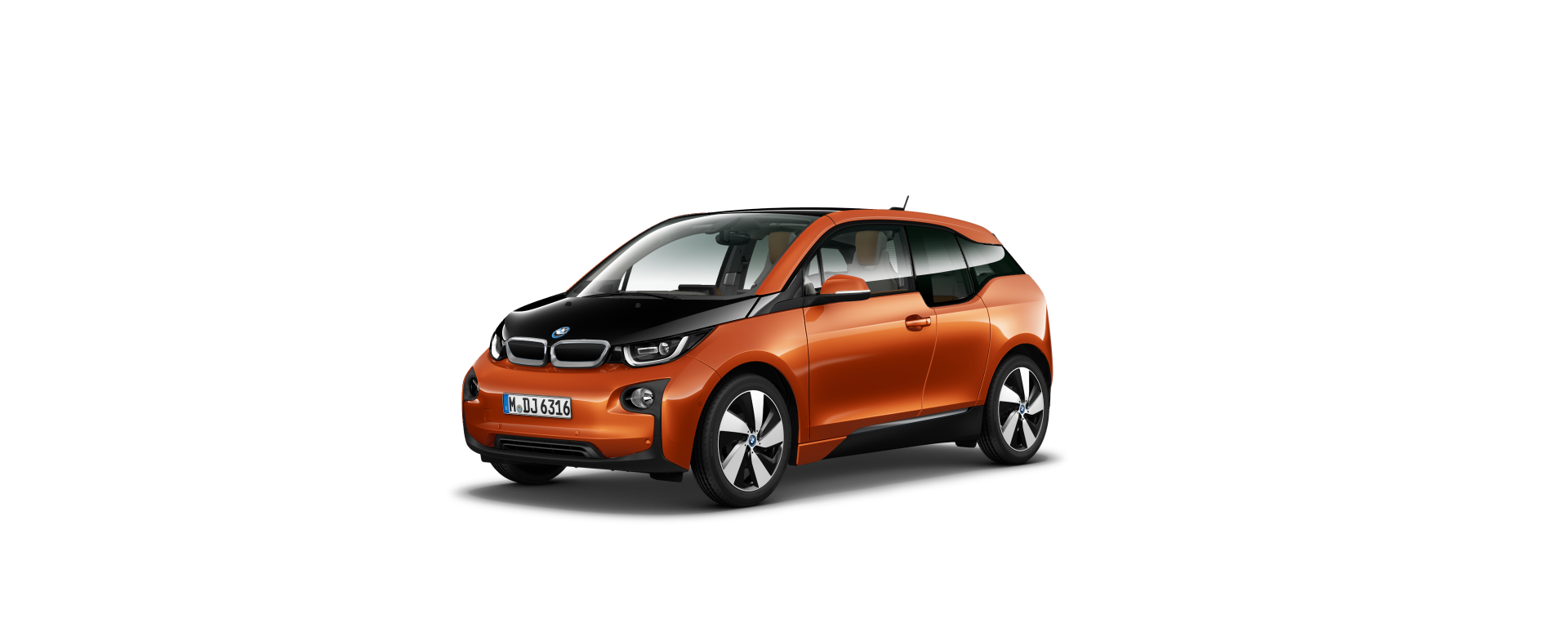 Exterior of BMW i3 (I01), VIN WBY1Z21070VZ61992