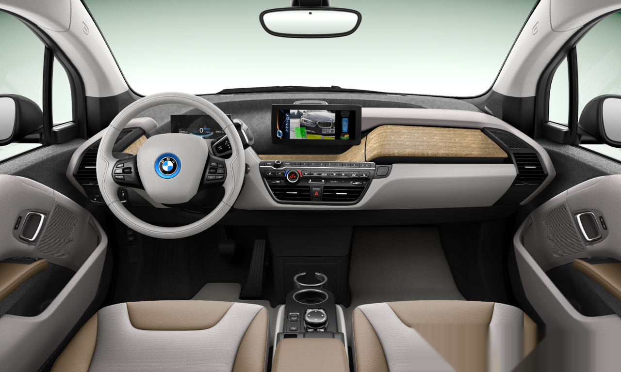 Interior of BMW i3 (I01), VIN WBY1Z21070VZ61992