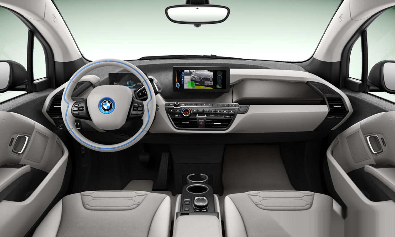 Interior of BMW i3 REX (I01), VIN WBY1Z42060V248818