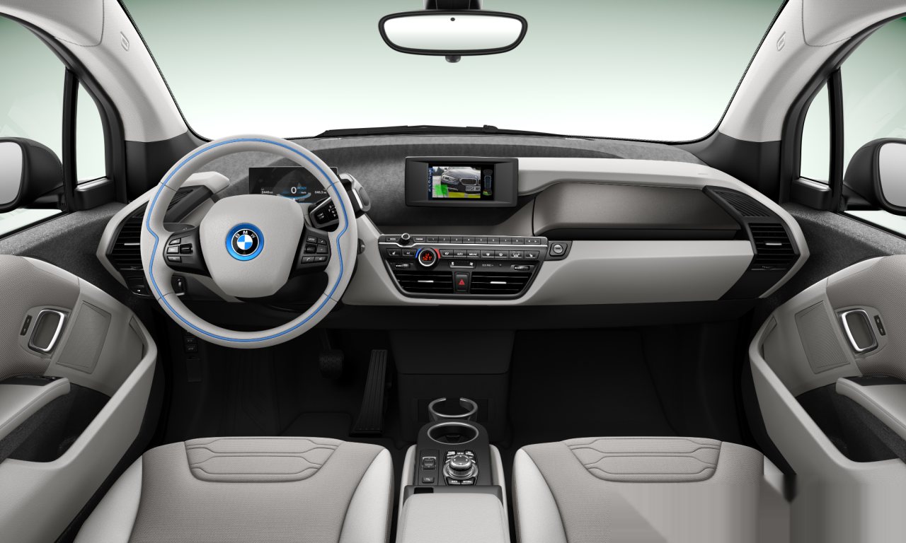 Interior of BMW i3 REX (I01), VIN WBY1Z4C52GV505915