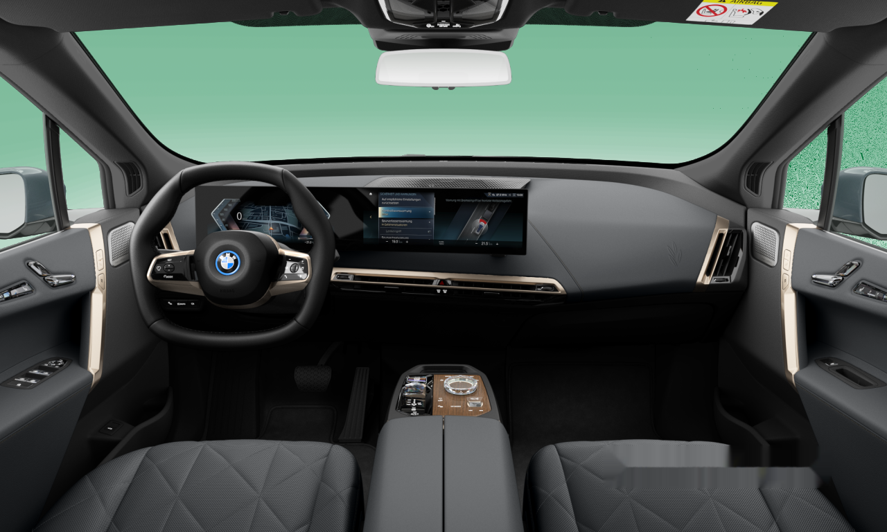 Interior of 2022 BMW iX xDrive50 (I20), VIN WBY21CF070CJ88110