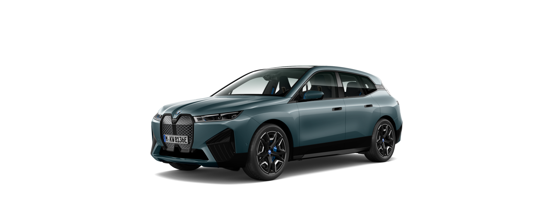 Exterior of BMW iX xDrive50 (I20), VIN WBY21CF0XPCN20857