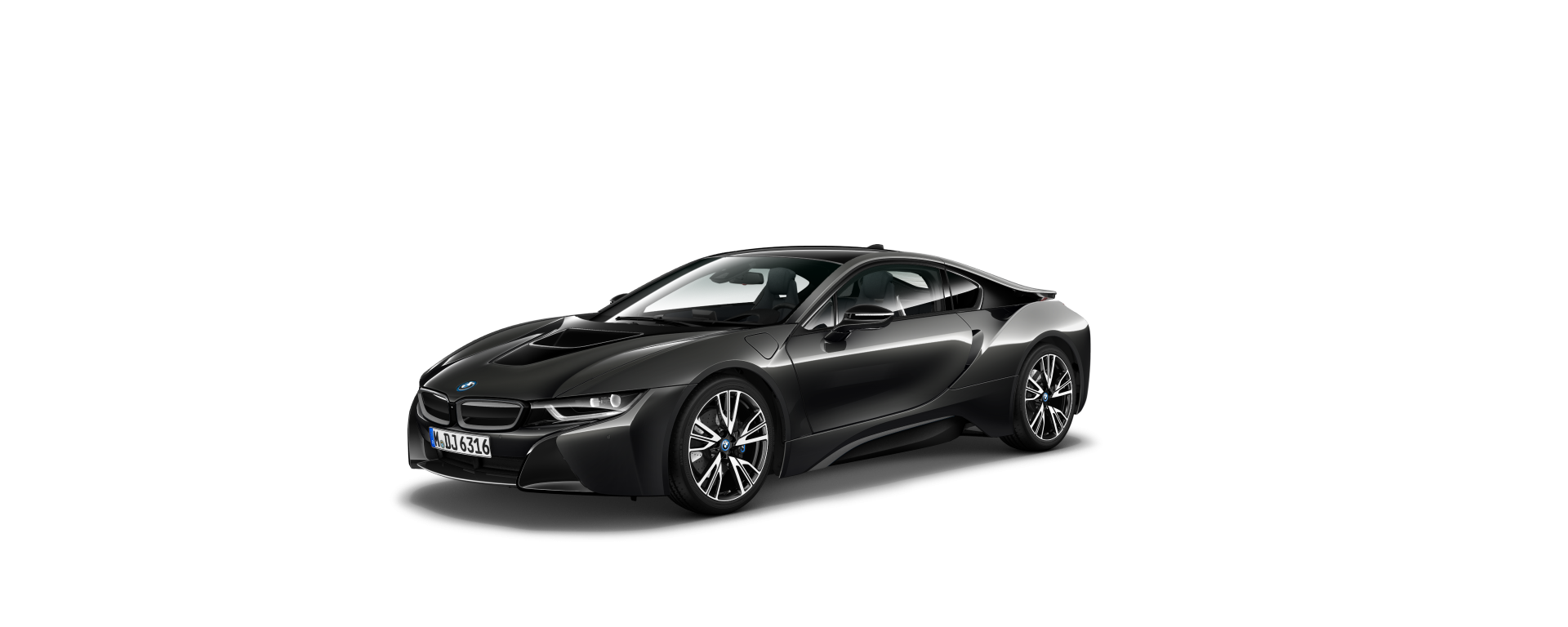 Exterior of BMW i8 (I12), VIN WBY2Z22090V396843
