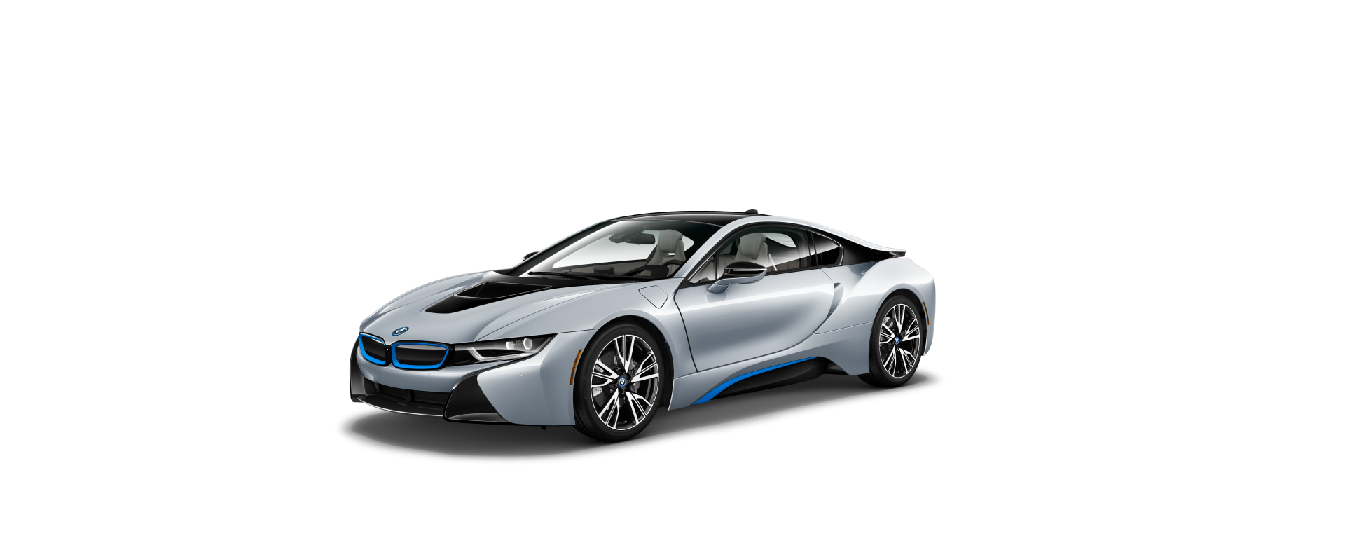 Exterior of BMW i8 (I12), VIN WBY2Z2C59EVX64245