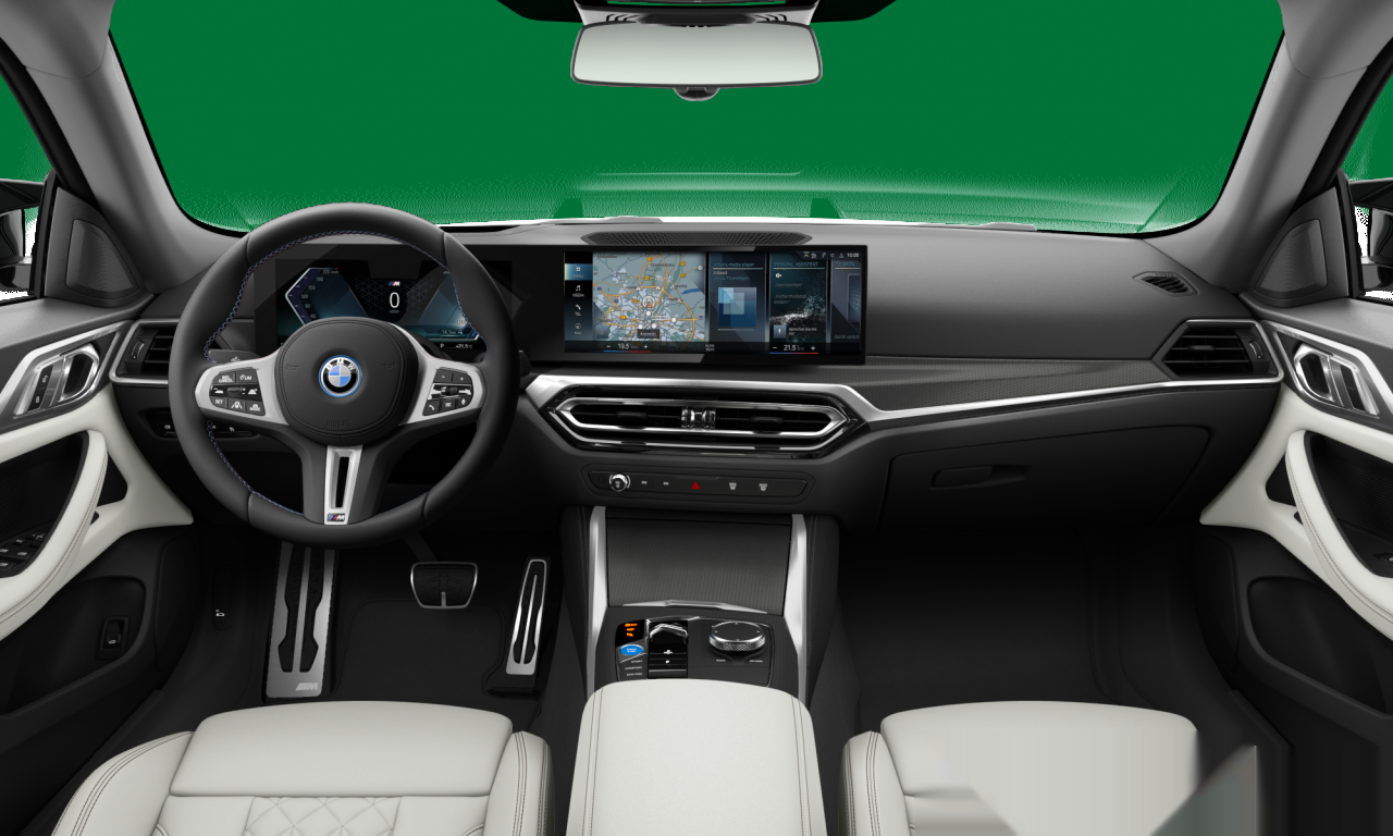 Interior of BMW i4 M50 (G26), VIN WBY31AW000FR25980