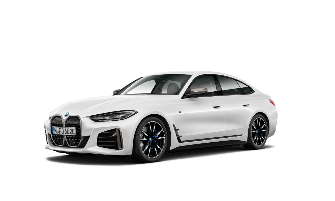 Exterior of BMW i4 M50 (G26), VIN WBY31AW020FN18971