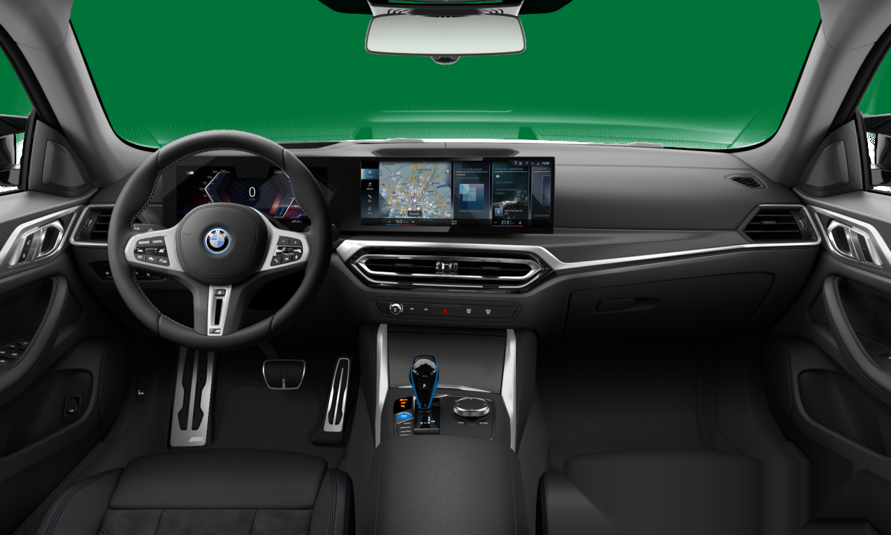 Interior of BMW i4 M50 (G26), VIN WBY31AW03NFM71084