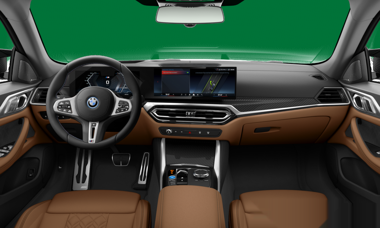 Interior of BMW i4 M50 (G26), VIN WBY31AW040FR93828