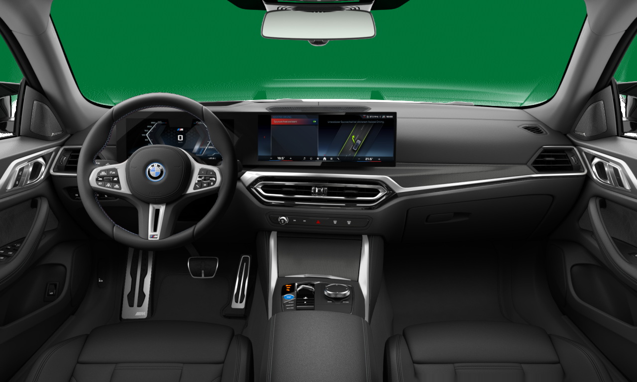 Interior of 2024 BMW i4 M50 (G26), VIN WBY31AW060FT28736