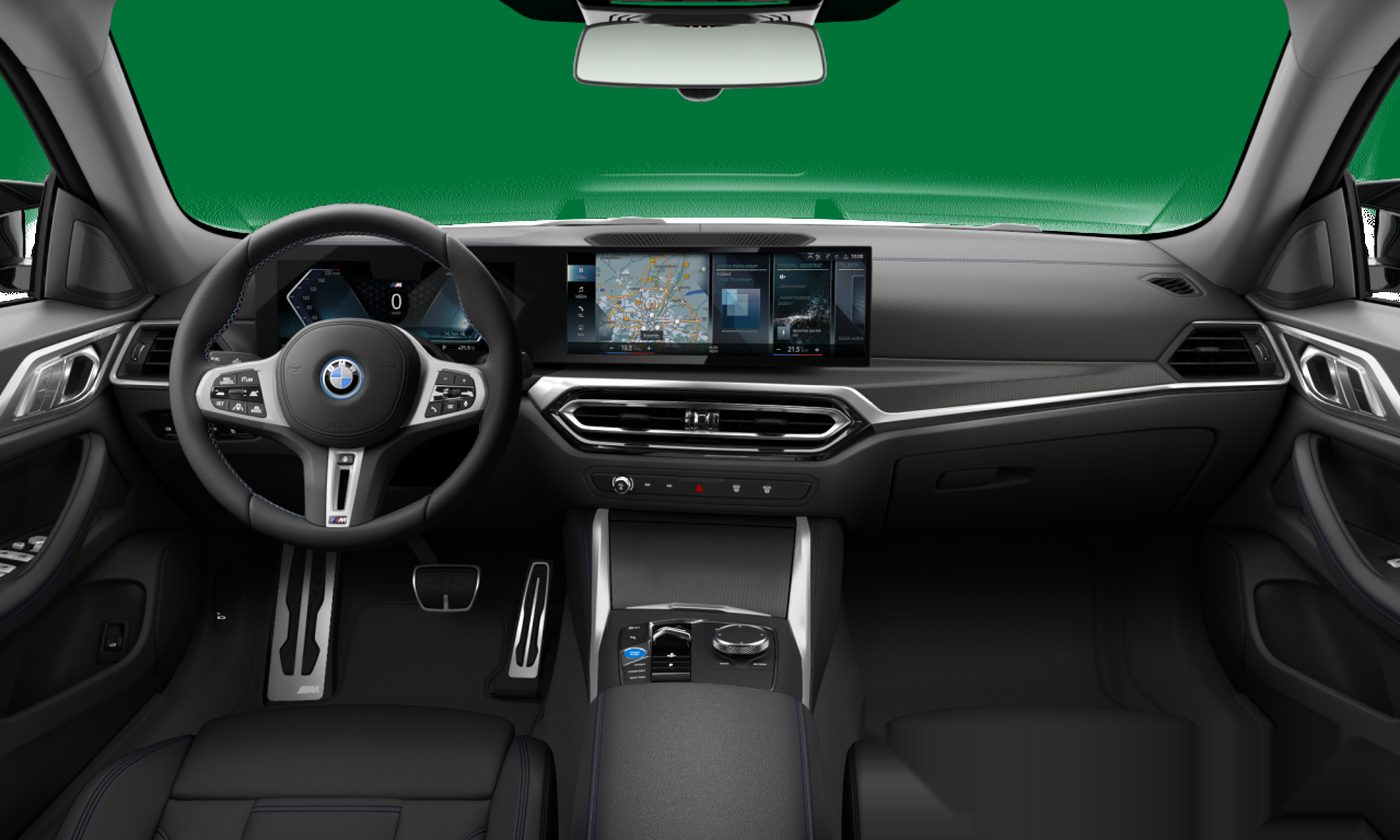 Interior of 2023 BMW i4 M50 (G26), VIN WBY31AW070FP98841