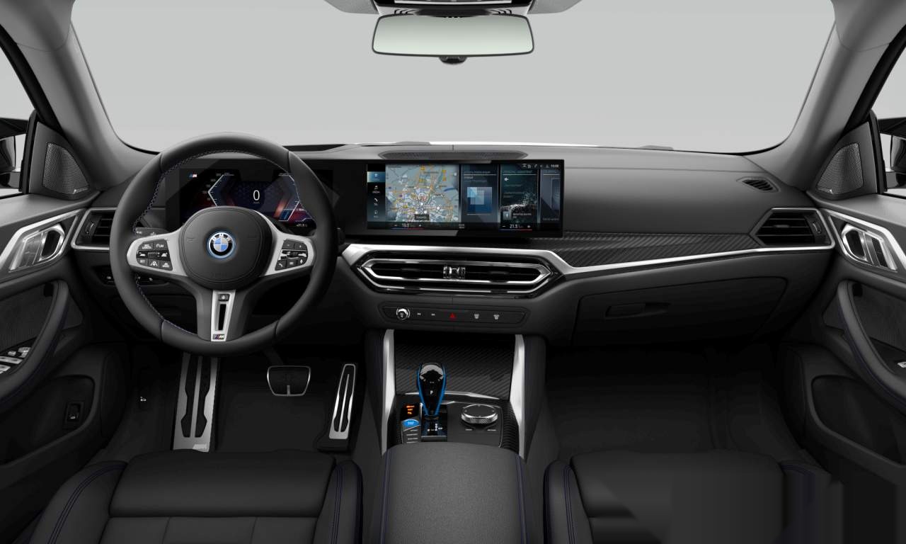 Interior of BMW i4 M50 (Gran Coupe (5 Doors)), VIN WBY31AW07NFM64851
