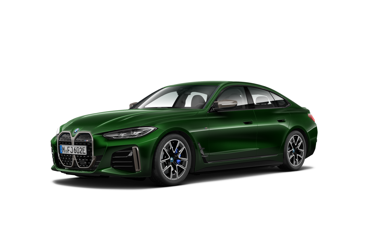 Exterior of BMW i4 M50 (G26), VIN WBY31AW07RFT37524