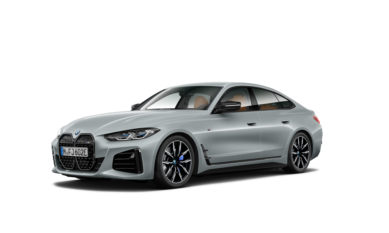 Exterior of 2022 BMW i4 M50 (G26), VIN WBY31AW080FN36567