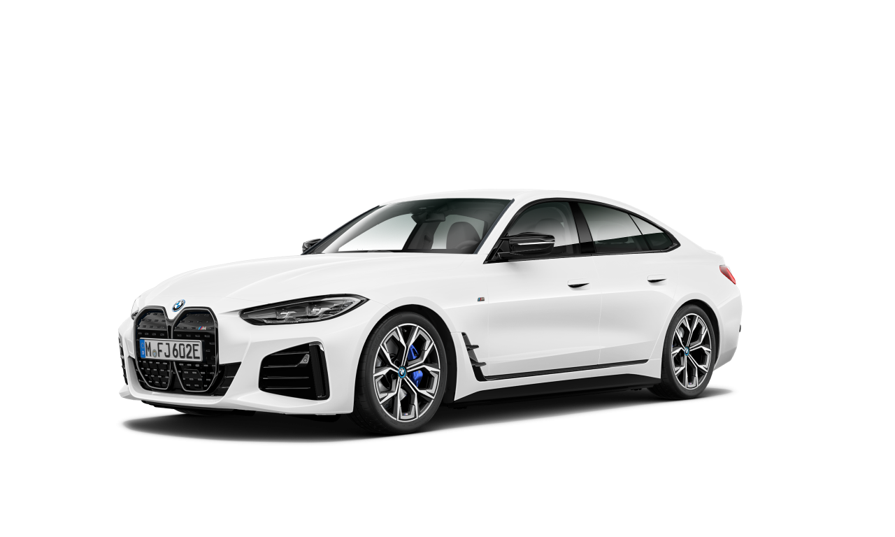 Exterior of 2023 BMW i4 M50 (G26), VIN WBY31AW080FR20834