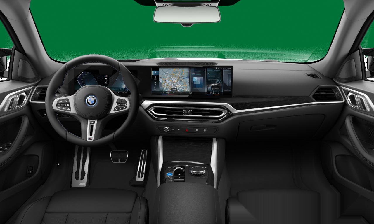 Interior of 2023 BMW i4 M50 (G26), VIN WBY31AW080FR20834
