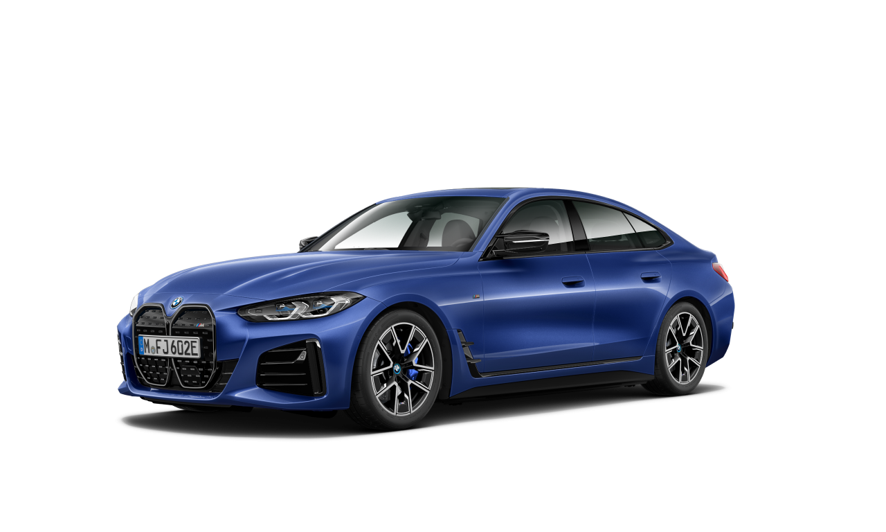 Exterior of 2022 BMW i4 M50 (G26), VIN WBY31AW08PFN70325