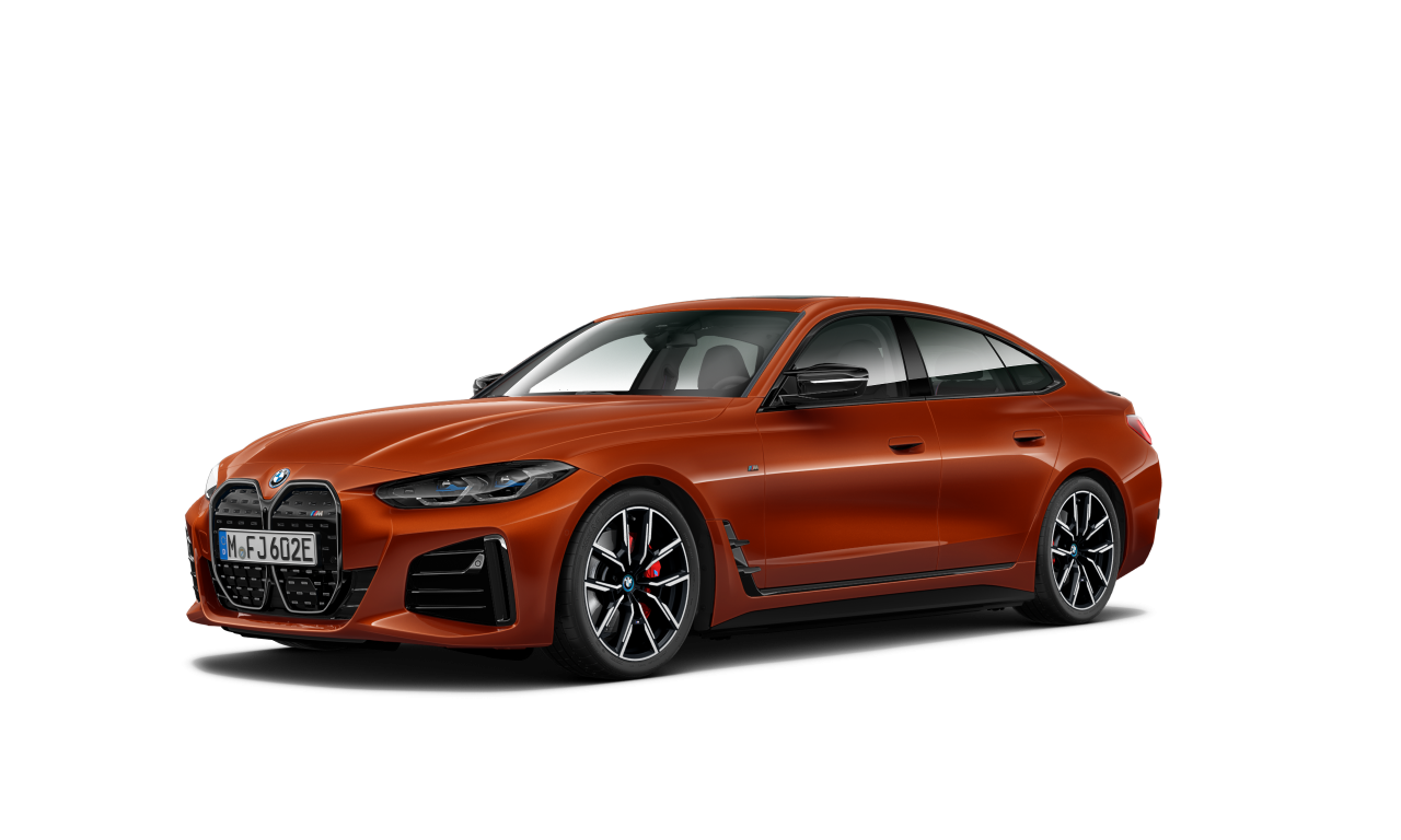 Exterior of BMW i4 M50 (G26), VIN WBY31AW09PFP46606