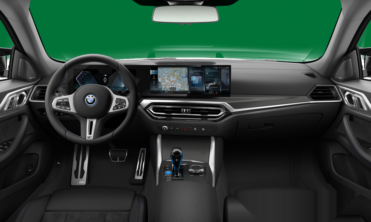 Interior of BMW i4 M50 (G26), VIN WBY31AW0XPFN35849