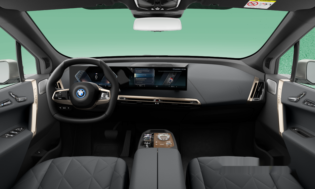 Interior of BMW iX M60 (I20), VIN WBY31CF010CN32194