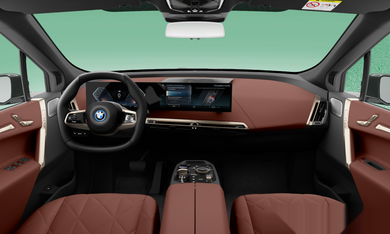 Interior of 2023 BMW iX M60 (I20), VIN WBY31CF030CN01593