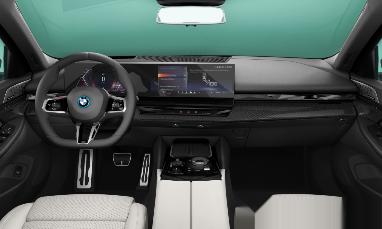 Interior of 2023 BMW i5 eDrive40 (G60), VIN WBY31FK02RCP79826
