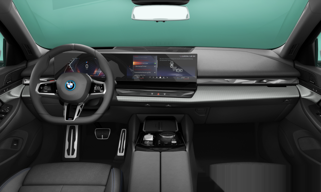 Interior of BMW i5 eDrive40 (G60), VIN WBY31FK040CR03646