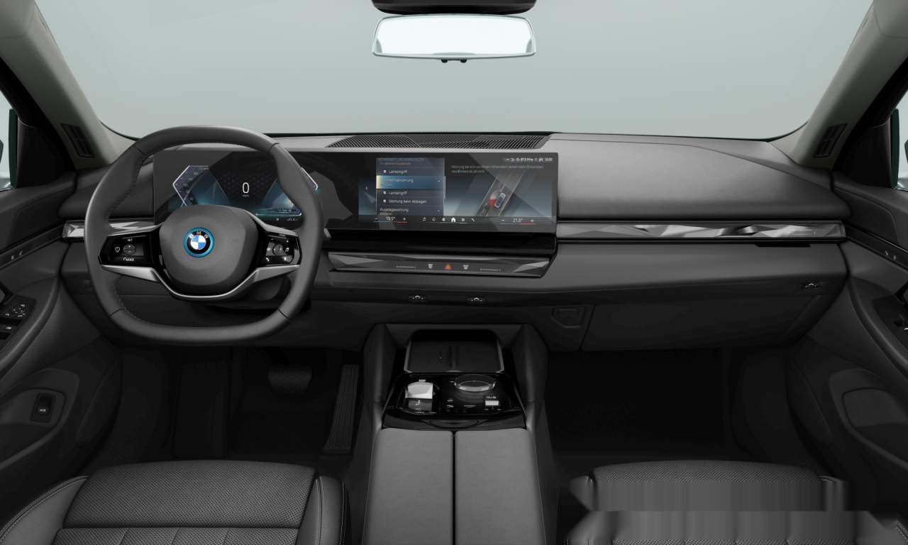 Interior of BMW i5 eDrive40 (Sedan (4 Doors)), VIN WBY31FK09RCR27485