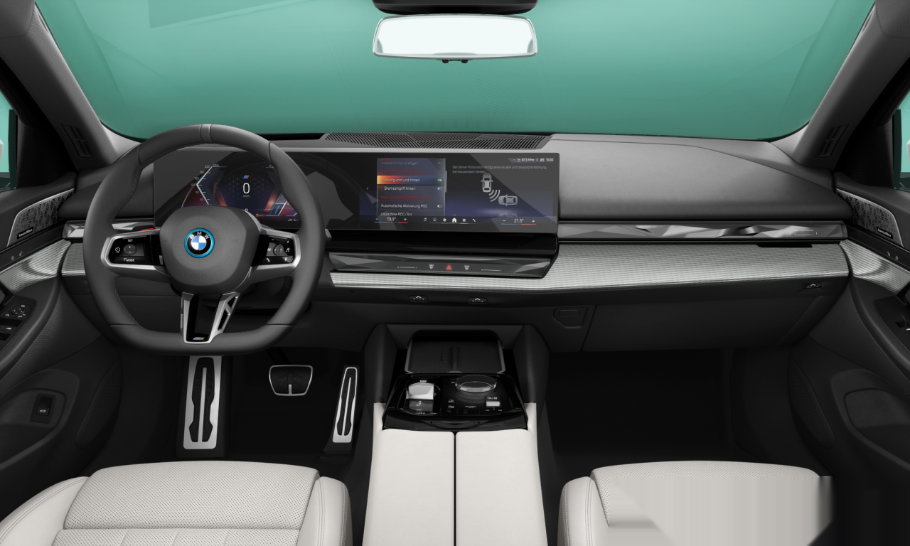 Interior of 2024 BMW i5 eDrive40 (G60), VIN WBY31FK0X0CS09558