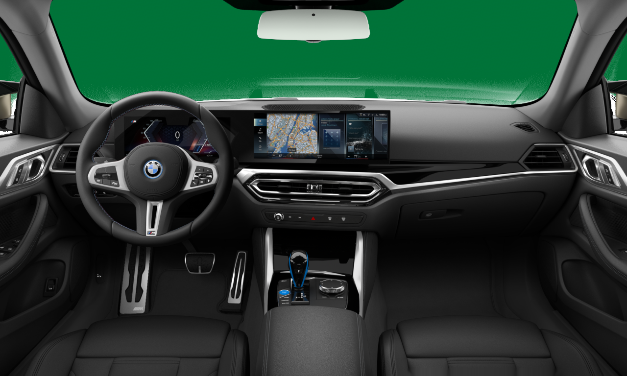 Interior of BMW i4 M50 (Gran Coupe (5 Doors)), VIN WBY33AW00PFP40297