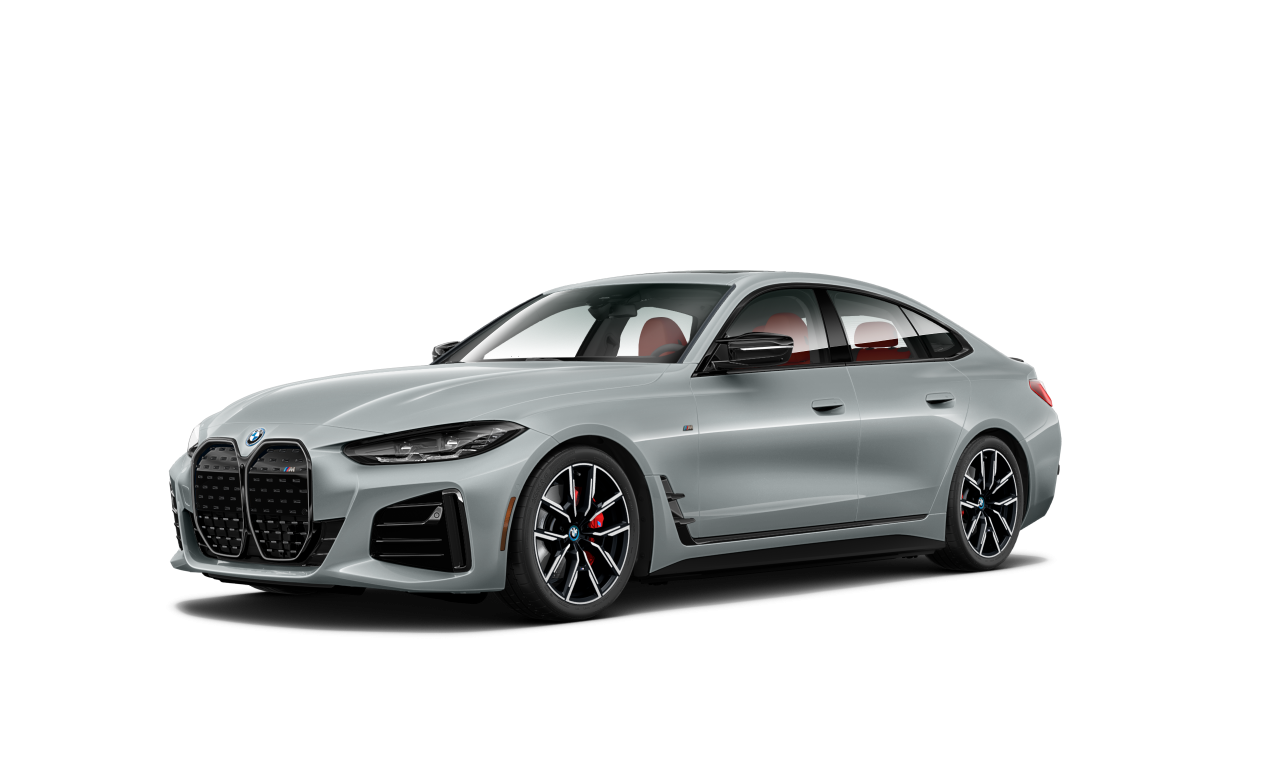 Exterior of BMW i4 M50 (G26), VIN WBY33AW04PFP00174