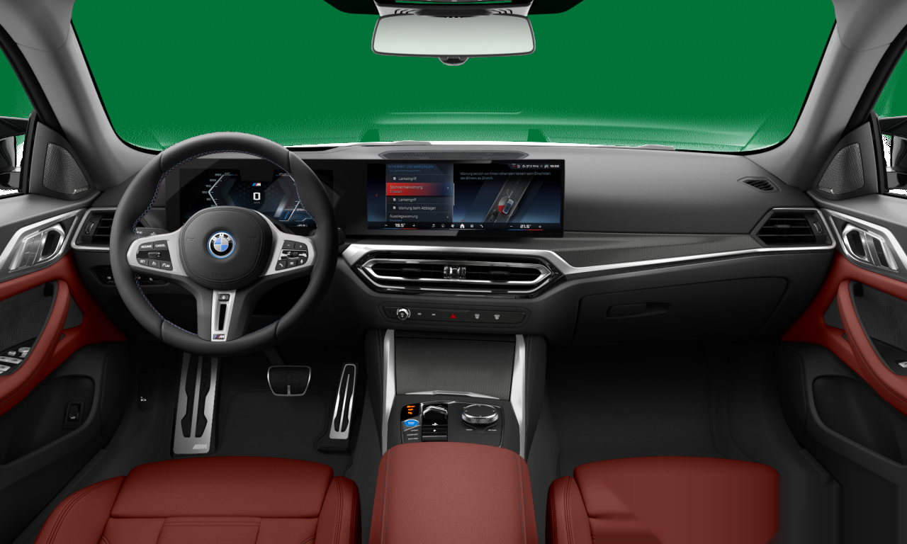 Interior of BMW i4 M50 (G26), VIN WBY33AW04PFP00174