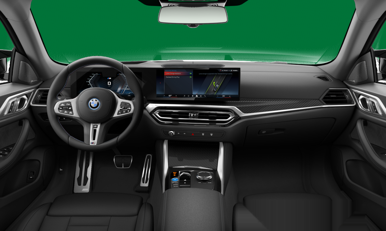 Interior of BMW i4 M50 (G26), VIN WBY33AW06RFS69338