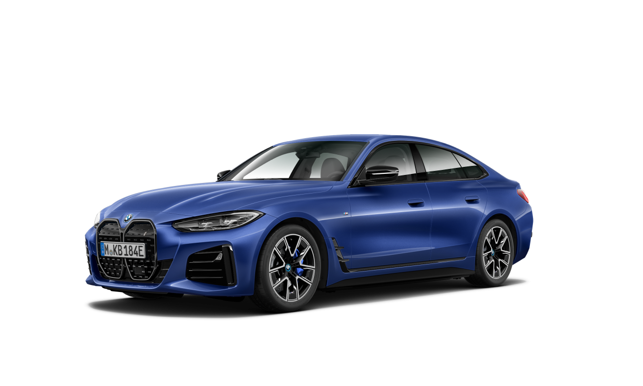 Exterior of 2024 BMW i4 eDrive35 (G26), VIN WBY41AW010FT48428